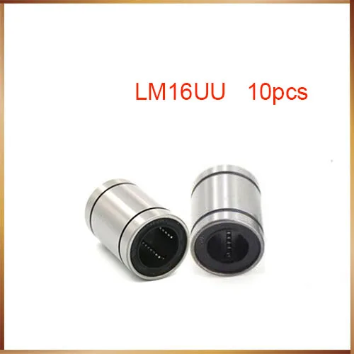 

10 pcs Free shipping LM16UU 16mm linear bearings for shaft LM16 cnc parts