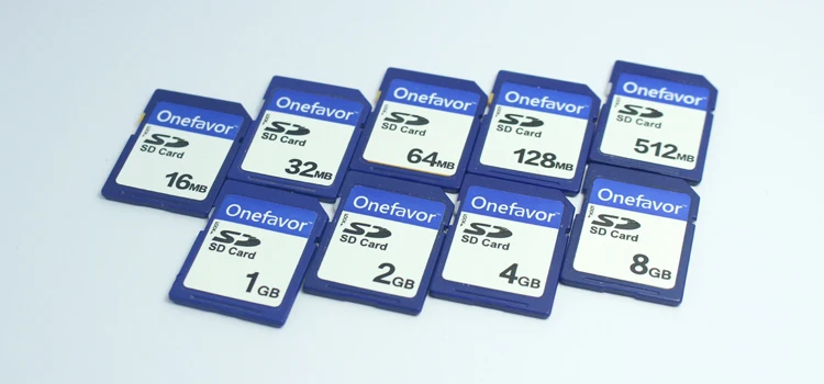 Onefavor sd-карта 1 ГБ 2 ГБ 4 ГБ 8 ГБ безопасная цифровая Стандартная карта памяти SD
