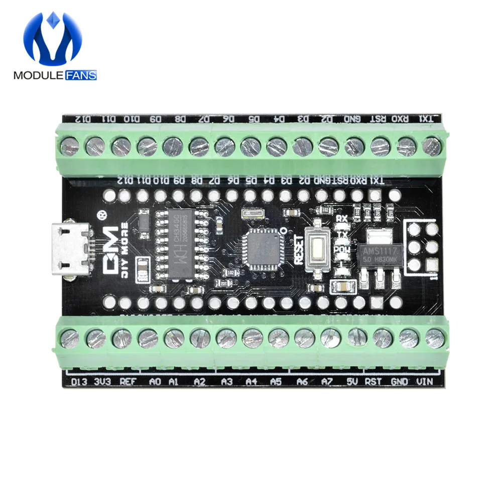 Плата расширения Atmega328P Nano V3.0 3 0 CH340G CH340 драйвер терминал адаптер микроконтроллер