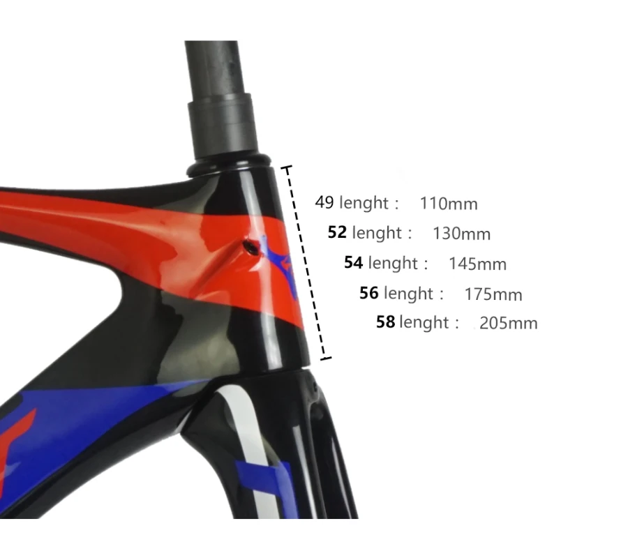 Карбоновая рама для дорожного велосипеда 490 520 540 560 580 мм карбоновая рама для дорожного велосипеда 700C