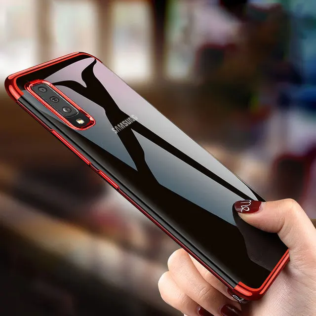 Мягкий силиконовый чехол для Samsung Galaxy A50 A30 2019 A7 2018 A6 A8 Plus A5 2017 Note 8 9 M20 M10 A9 A20 A10