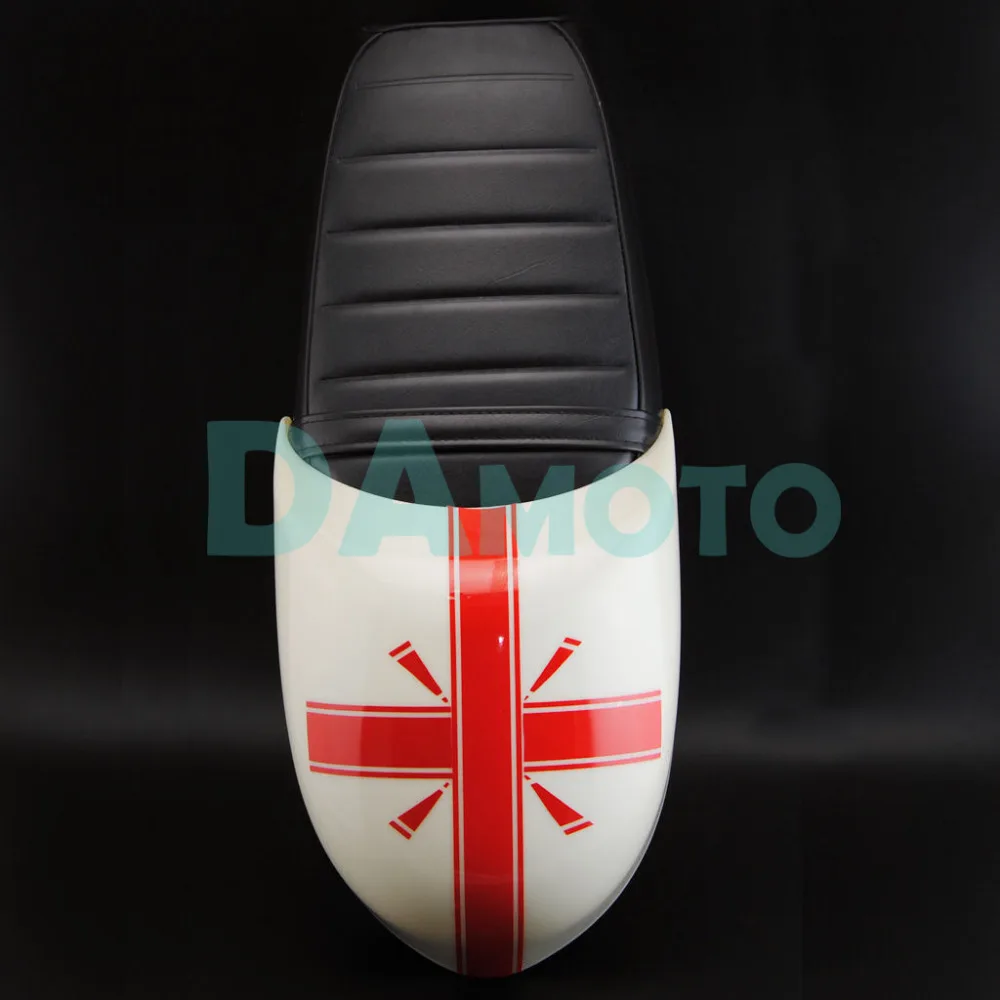 

CAFERACERSEAT BOTTOM BRAKET CAFE RACER CUSHION VINTAGE WHITE COVER