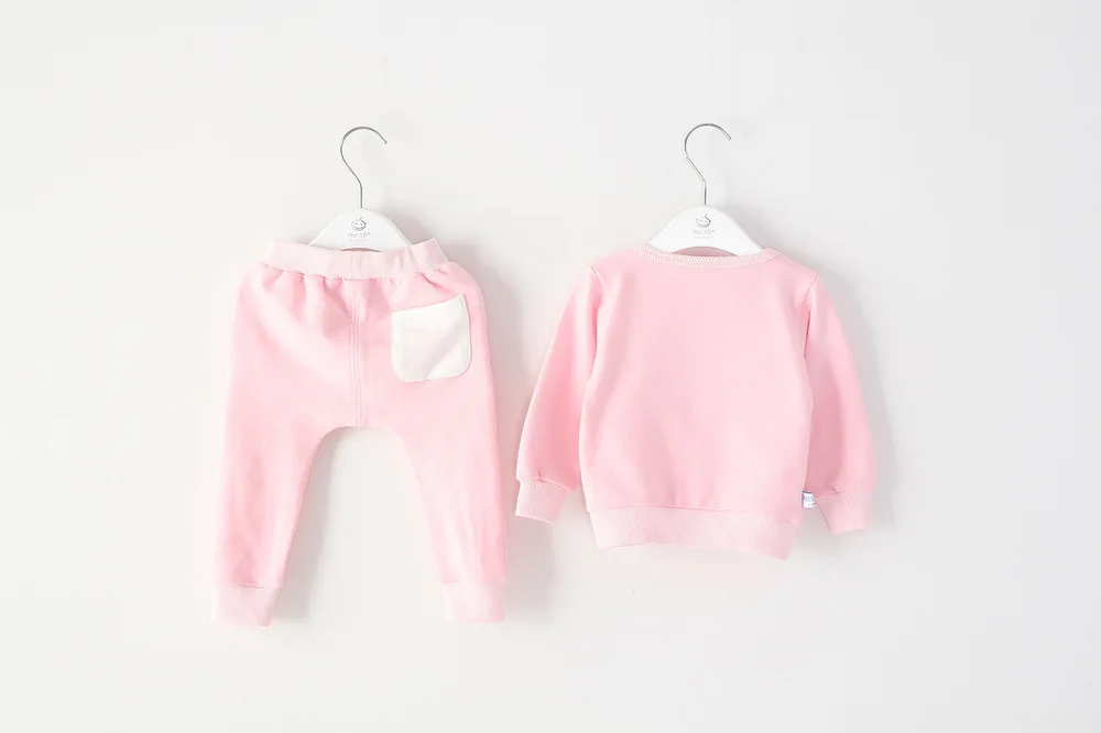 Anlencool/ г. Ограниченная серия, жилет в стиле панк roupas infantil Meninas Bear, одежда для малышей хлопковый стрейчевый костюм осенний комплект, брендовая одежда