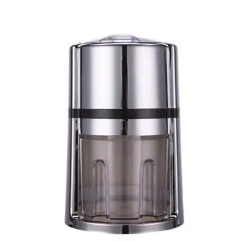 Ручная дробилка для дома машина измельчения льда нержавеющая сталь чайный