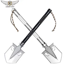 Многофункциональная Мини-Лопата для активного отдыха с орлом, тактический инструмент для выживания, складная лопата для кемпинга, охоты, самообороны для женщин