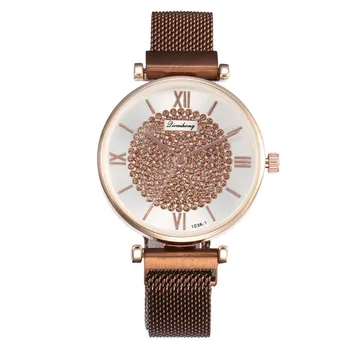 

All Stars Watch Shake Band Magnet Buckle Net Strap Ladies Fashion Student Quartz Women Watch
