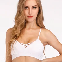 ESHINES Белый спортивный бюстгальтер Фитнес слинг Femme йога спортивной одежды Push Up Топ спортивный бюстгальтер пикантные бег тренажерный зал жилет прямая поставка