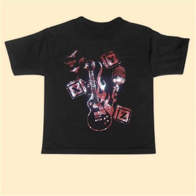 Rebel Ink Baby 119tt2T Guitar - 2T - Toddler Tee Shirt