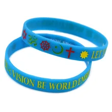 OneBandaHouse Пользовательский логотип и цветной силиконовый браслет