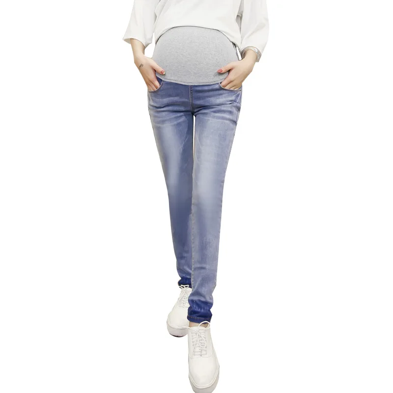 3XL Thin Pregnancy Jeans Maternity Pants For Pregnant Women Clothes