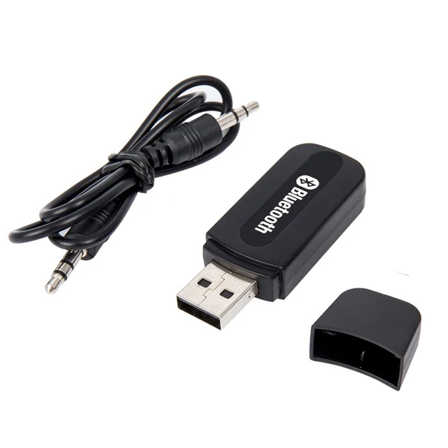 BinFul USB Wireless Bluetooth Music Stereo Receiver Adapter AMP Dongle