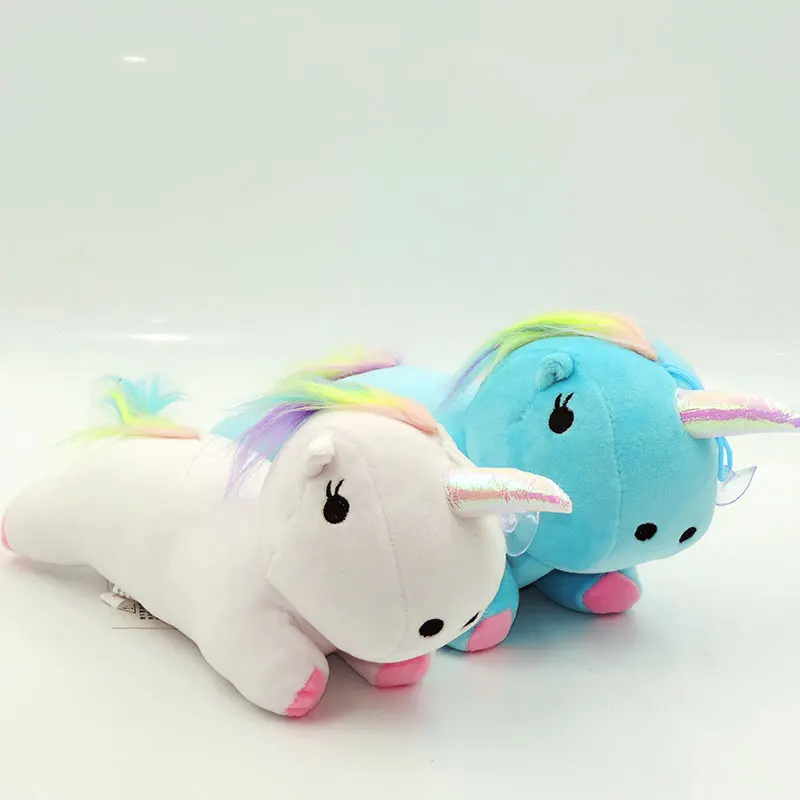 23cm Super Soft Kawaii Plush Unicorns Stuffed Cartoon Animals Colorful ...