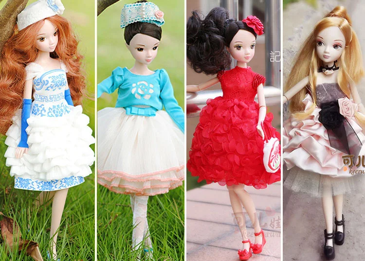 

fashion dolls 10 movable joints doll Exquisite beautiful girl toys 28cm Fine fashion dolls Floor price