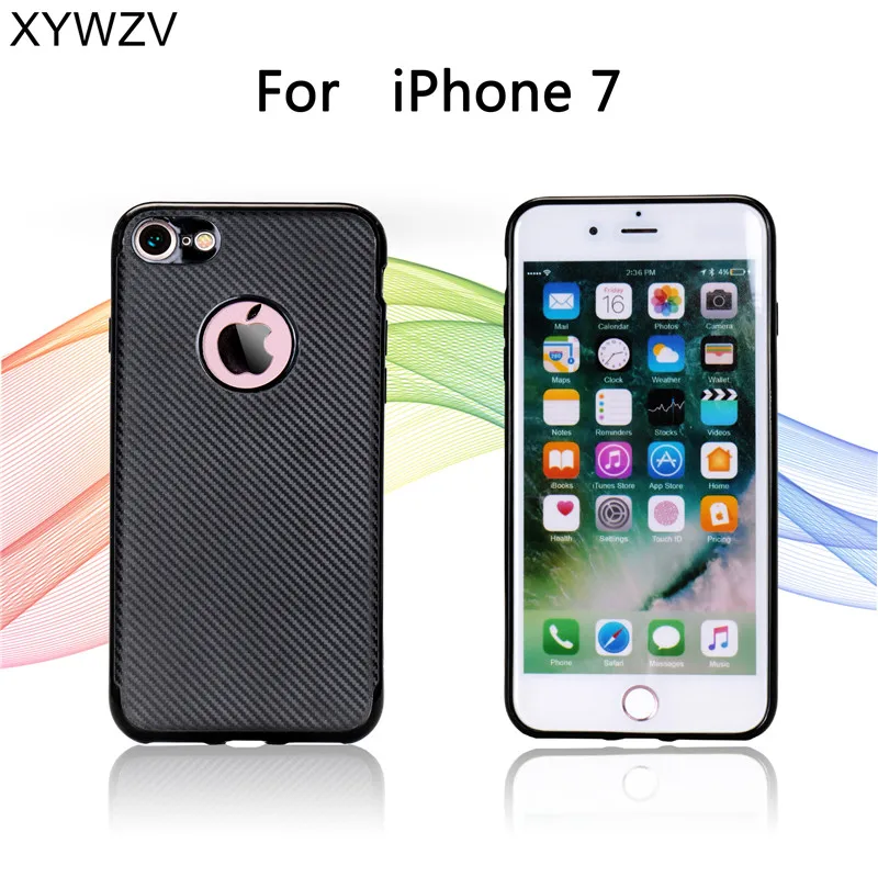 XYWZV For iphone 7 Case 4.7 Soft TPU Silicone Shockproof Phone Case For iphone 7 Cover For Apple Iphone 7 Fundas Capa