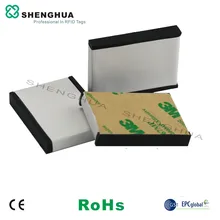 10 шт./упак. на заказ клейкая перезаписываемая антенна RFID UHF металлическая бирка для складских запасов