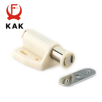 

5pcs KAK Cabinet Catch Kitchen Door Stopper Soft Quiet Close Magnetic Push to Open Touch Damper Buffers For Furniture Hardware