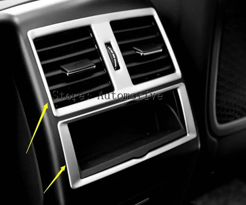 

Inner Armrest Box Rear Air Vent Cover For Benz GLE W166 /Coupe C292 2015-2016 2pcs