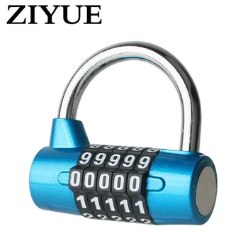 

Free Shipping Portable Gym Bag Box Password Locker Cabinet Door Lock