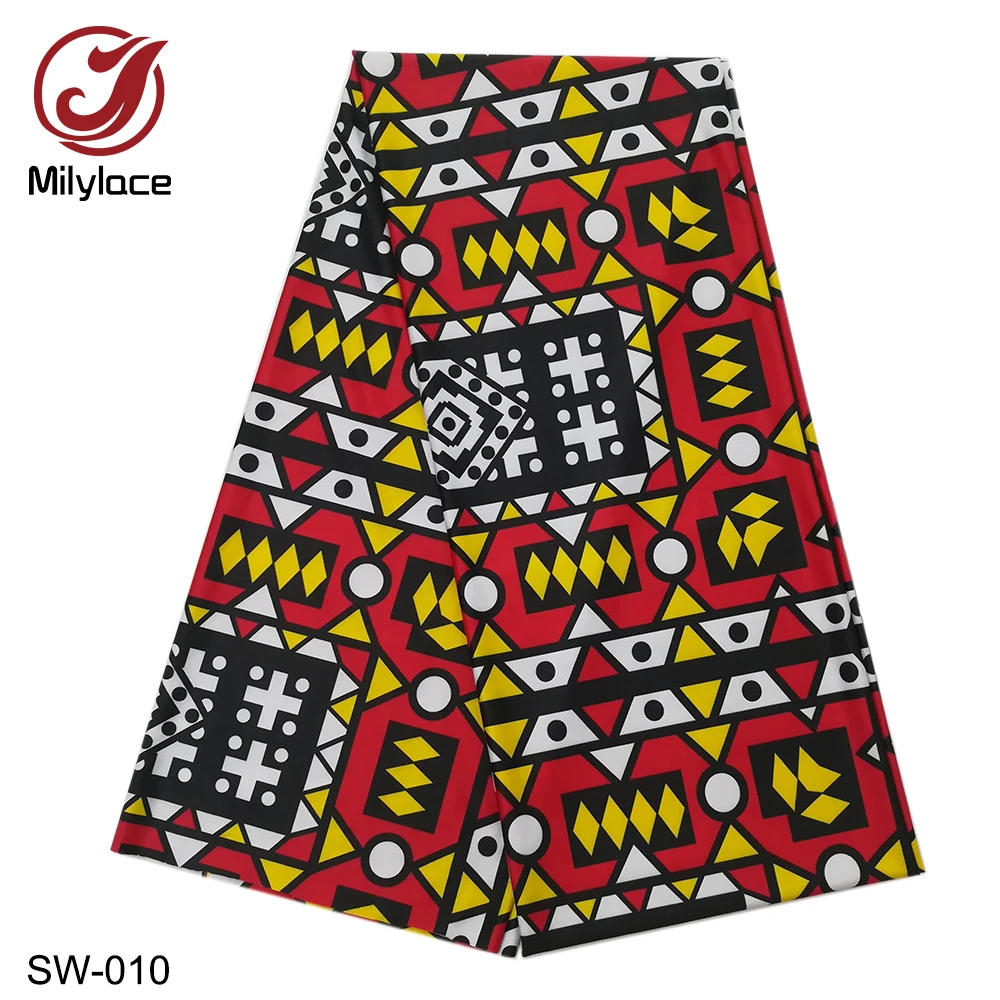 Новая Анкара Печать стрейч ткань для плавания 5 метров полиэстер/Спандекс Трикотажная ткань шитье купальник DIY спортивная одежда SW