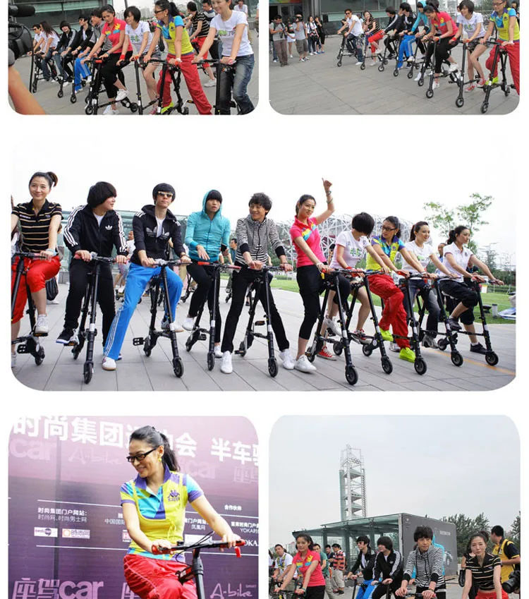 Perfect New Xfront Abike Unisex 8 Inch Wheel Mini Ultra Light Folding Bike Subway Transit Vehicles Road Bicycle Outdoor Sports Bicicleta 26