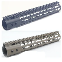 Trirock черный/TAN 12 ''NSR ключ мод цевье rail с Сталь/Алюминий баттел Гайка поплавок Железнодорожный крепление Системы