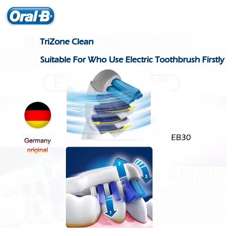 Oral B Сменные насадки для кистей 3D отбеливающая зубная нить отбеливания зубов