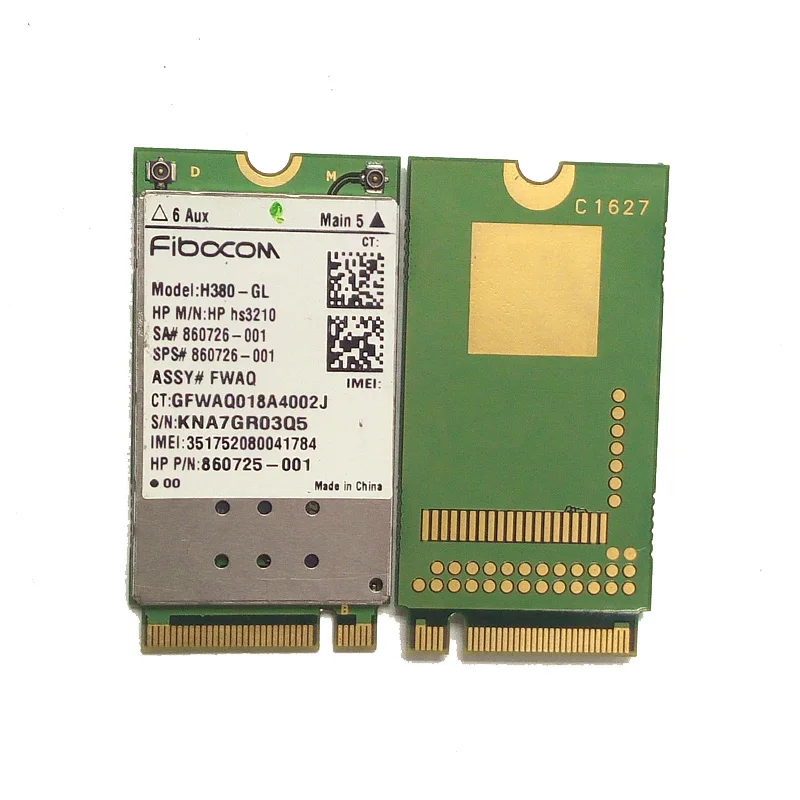 SSEA Wholesale New H380-GL HSPA+ Mobile Module M.2 860726-001 for HP ZBook 17 15 15u EliteBook 840 820 G4 G3 3G module SSEA Wholesale New H380-GL HSPA+ Mobile Module M.2 860726-001 for HP ZBook 17 15 15u EliteBook 840 820 G4 G3 3G module