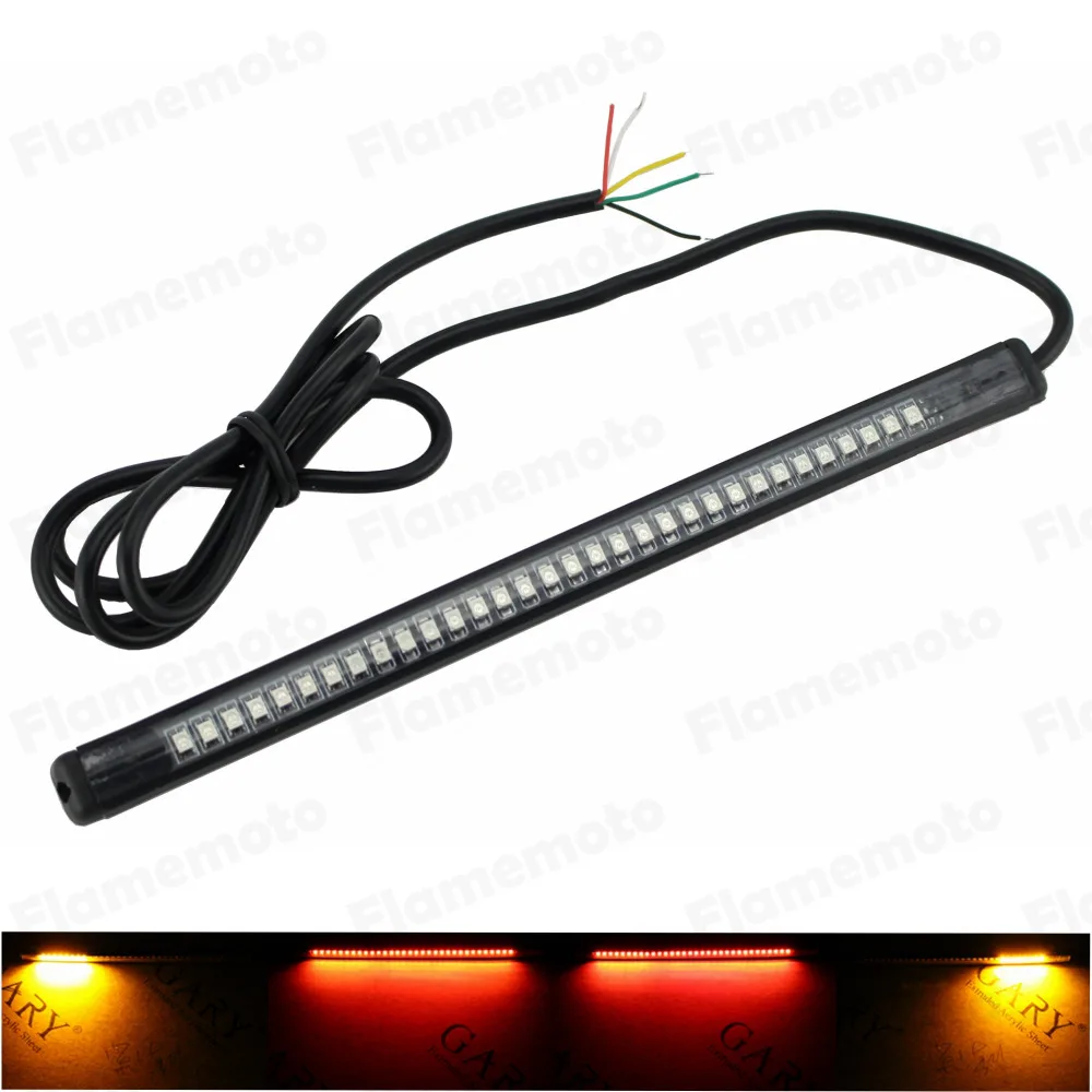 

Waterproof Motorcycle LED Light Strip Tail Brake Stop Turn Signal Light For Honda Yamaha Suzuki Kawasaki Harley KTM