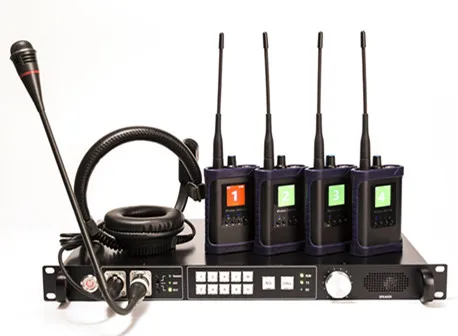 Беспроводная система внутренней связи S35+ P32 для 4 пользовательские комплекты с беспроводной tally светильник - Цвет: 4 person kit