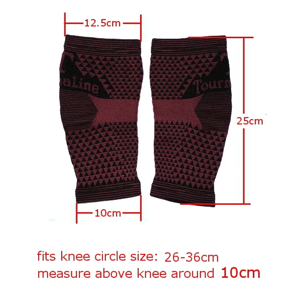 sknee size