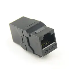 RJ45 разъем CAT6 прямо через сетевой модуль информация гнездо компьютер муфта