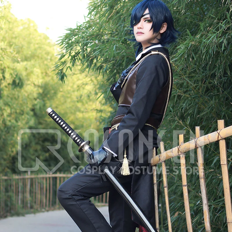 Косплей ONSEN Webgame Touken Ranbu Shokudaikiri Mitsutada карнавальный костюм броня высокое