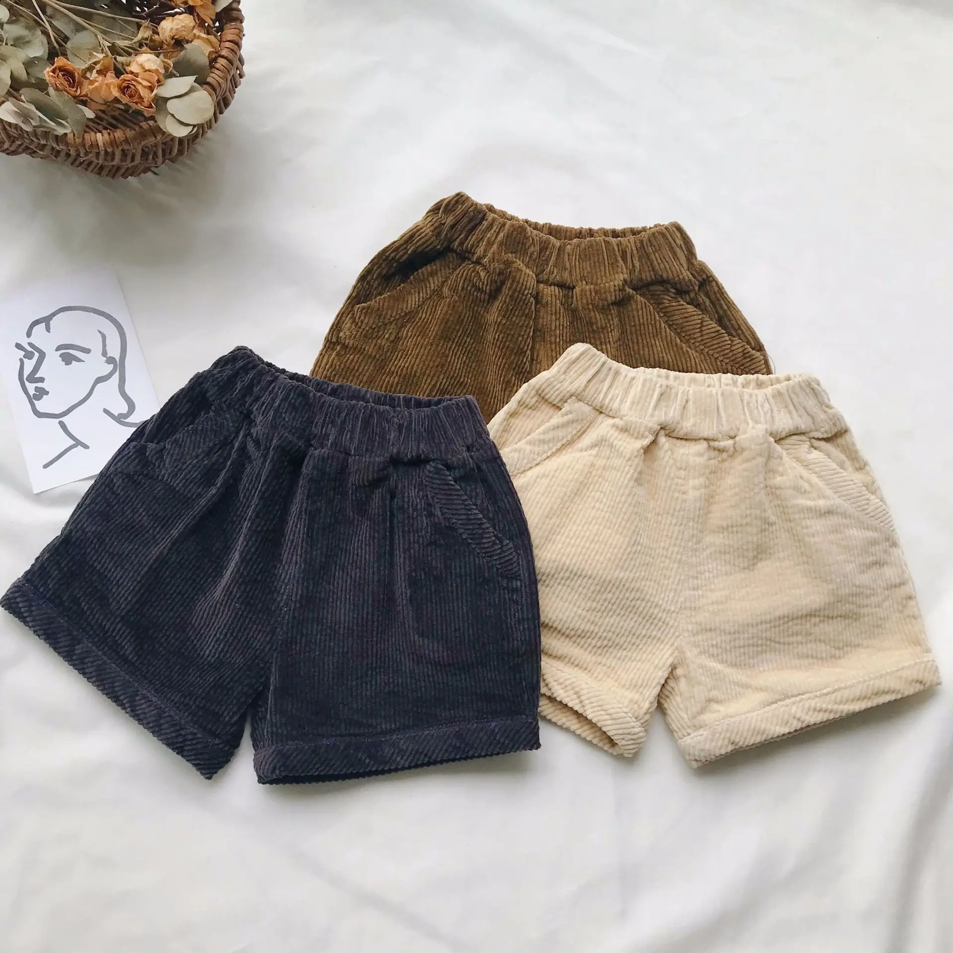 boys corduroy shorts