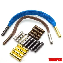 1000 Pcs 4X18mm DIY Shoelaces Head Accessorie Replacement Bullet Aglets Tip Shoe Accessories Fashion Shoe Laces Decorations darseel shoe accessories shoelaces as