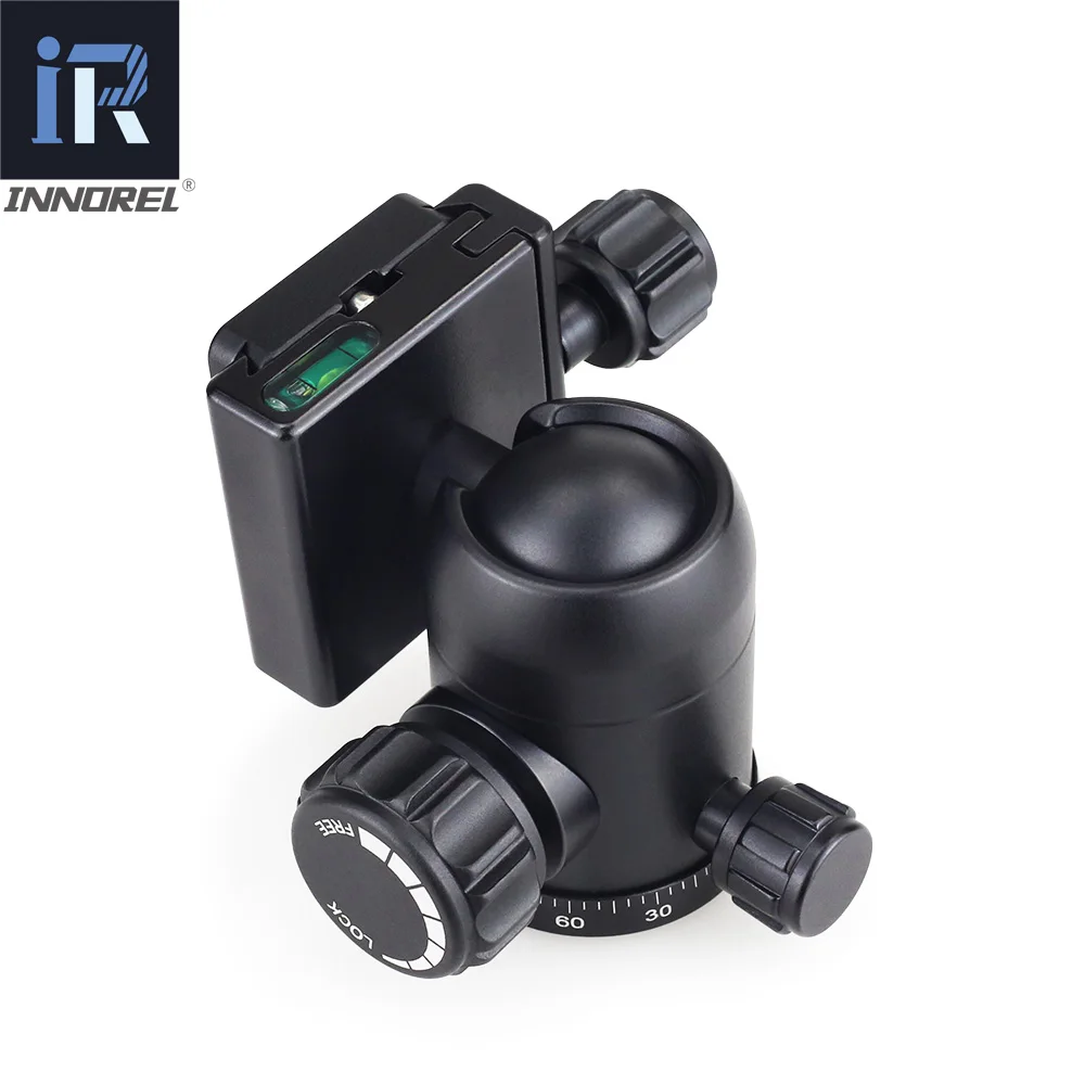 B32/B36/B44 camera tripod ball head for photography Panoramic 50mm/60mm quick release plate of Arca-Swiss tripod ball head camera panoramic head