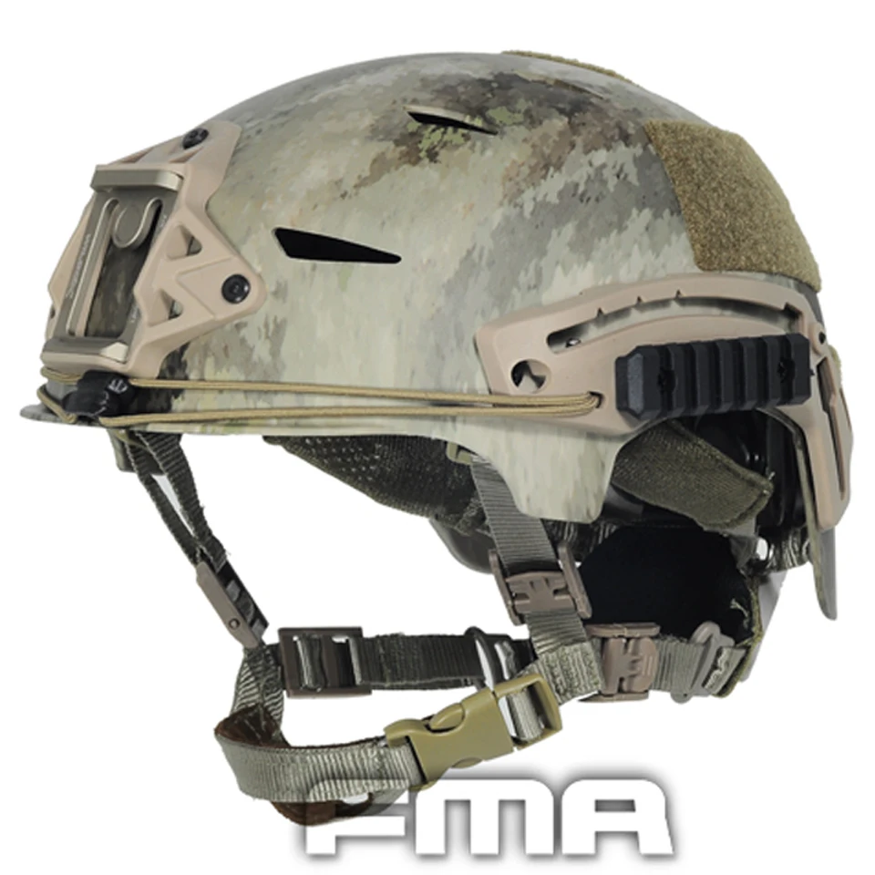 Тактический FMA защитный ABS A-TACS Камуфляжный шлем для пейнтбола TB791 тактическое снаряжение