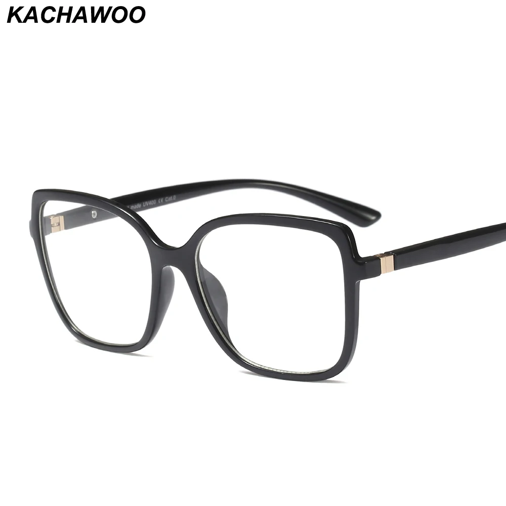 

Kachawoo Men Oversized Eyeglasses Square Optical Retro Accessories Myopia Glasses Frame for Women Hot Sale
