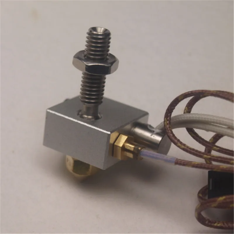 SWMAKER репликатор 2 3D принтер Горячий Конец монтажный комплект/набор многожильный + термопара + нагреватель картридж PTFE трубка внутри SWMAKER репликатор 2 3D принтер Горячий Конец монтажный комплект/набор многожильный + термопара + нагреватель картридж PTFE трубка внутри