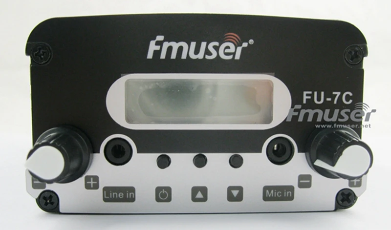 FMUSER FU-7C 7 Вт низкомощный fm-передатчик FM вещательный передатчик для компактное fm-радио станция/привод в кинотеатре CZE-7C