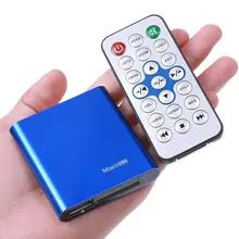 JEDX 1080 P Mini Portátil Full HD Media Player con AV/HDMI/USB/SD, MKV, H.264 TV Box, AD Player Libera El Envío!