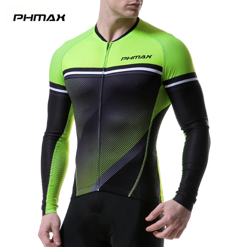 

PHMAX 2019 Pro Cycling Jersey Long Sleeve MTB Bike Clothing Bicycle Clothes Wear Maillot Roupa Ropa De Ciclismo Cycling Clothing
