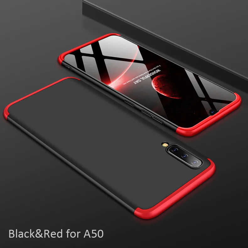 Чехол gkk для samsung Galaxy A30 A50 A70 A60 A40 A10 A20 A70S Полный Защитная крышка
