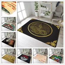 Большой золотой дракон коврики и памяти коврики из вспененного материала для детей Детские домашние гостиная роскошные для двери в спальню, на кухню коврики для ванной комнаты