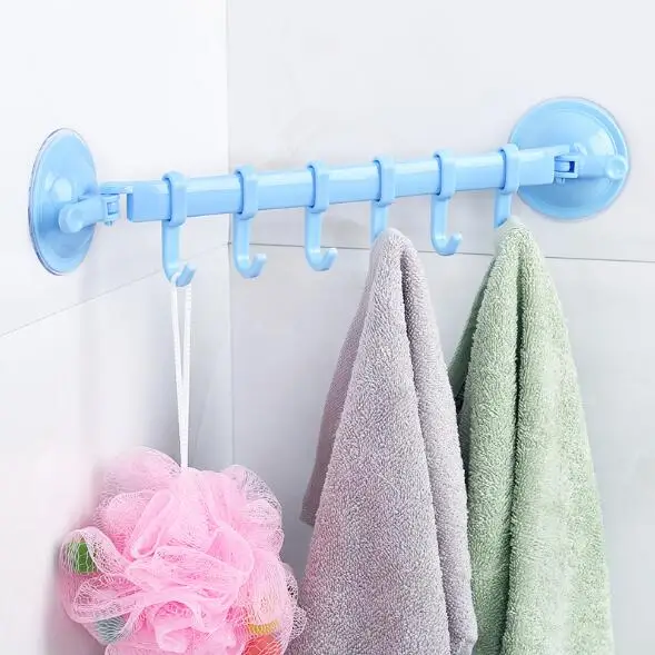 

Strong Adhesie Kitchen Fridge Sticker Wall Door Hooks Cabide Locker Refrigerator Bathroom Hook Zuignap Haak Punch Free G19