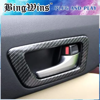 

For Toyota Highlander 2015 2016 Interior Door Handle Bowl Frame Cover Trim Decoration For Left-hand Driving Car Accessories