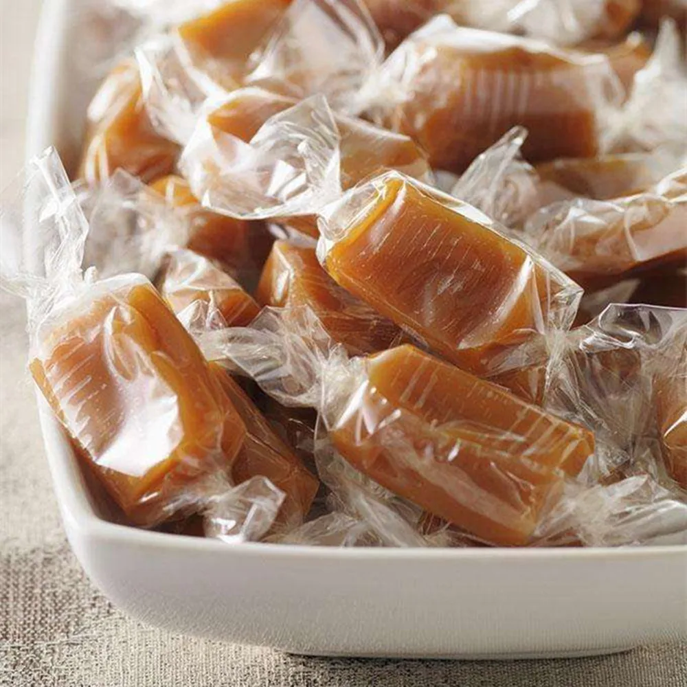 Buy Clear Caramel Cellophane Wrapping Paper, Non Stick