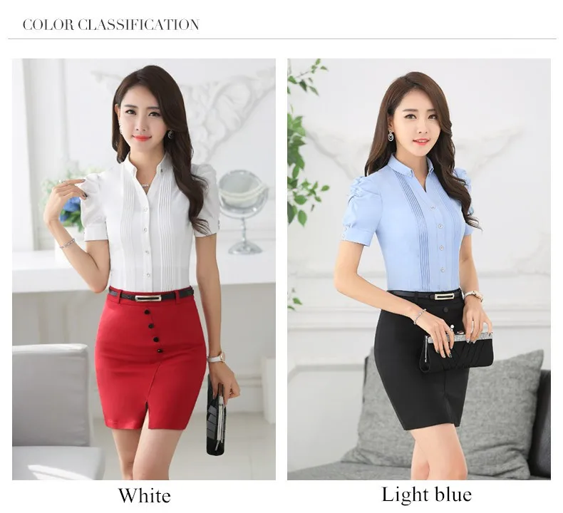 Naviu высококачественные женские топы и блузки для лета, рубашка с коротким рукавом, офисные женские топы размера плюс, официальная Рабочая одежда