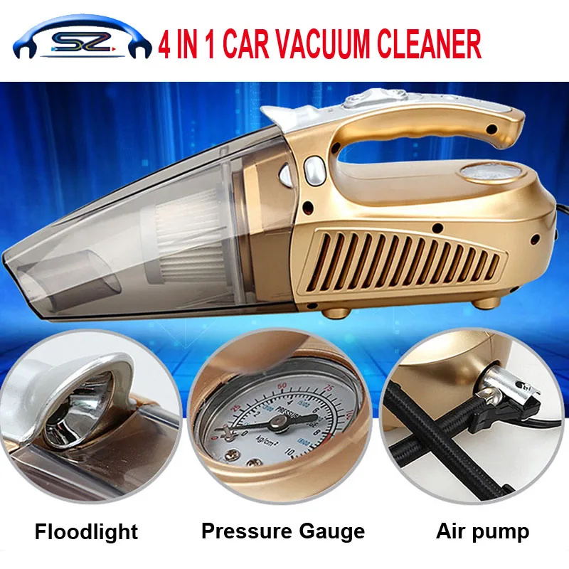 Portable Car Vacuum Cleaner 12v 4 