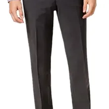 Серые мужские брюки высокого качества повседневные брюки стрейч мужские брюки мужские длинные прямые брюки плюс размер брючный костюм