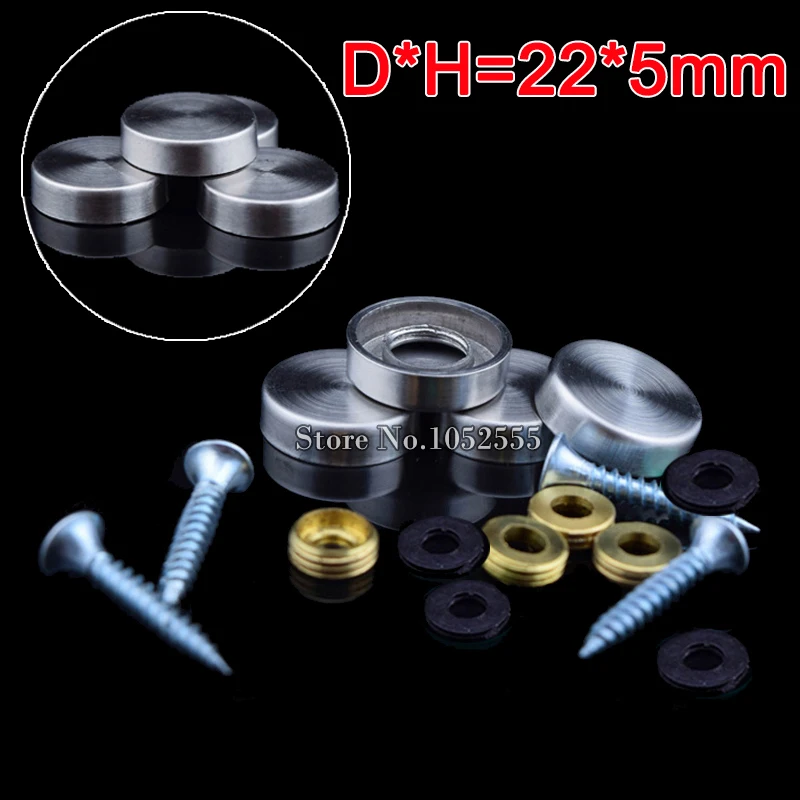High Quality 500PCS/lot 304 Stainless Steel 22mm*5...